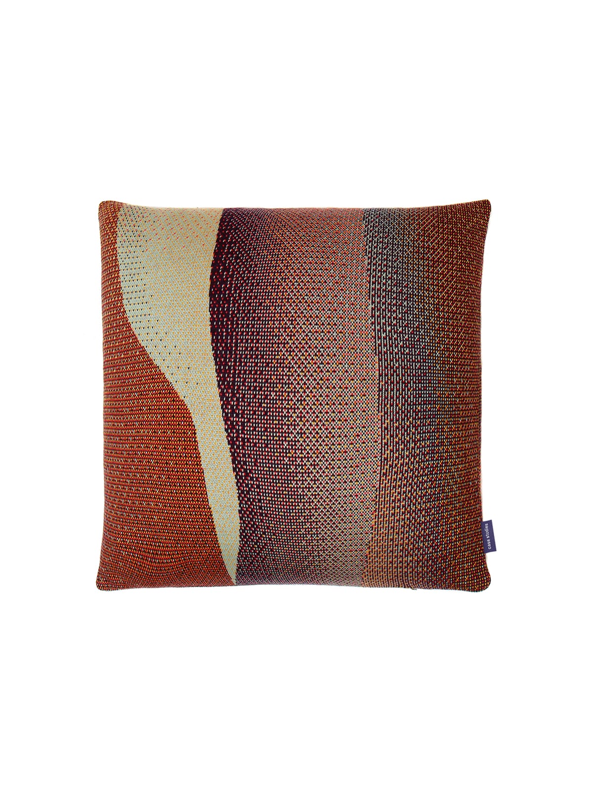 Knitted Cushion 50x50 Musselshell No1 - Merino Wool