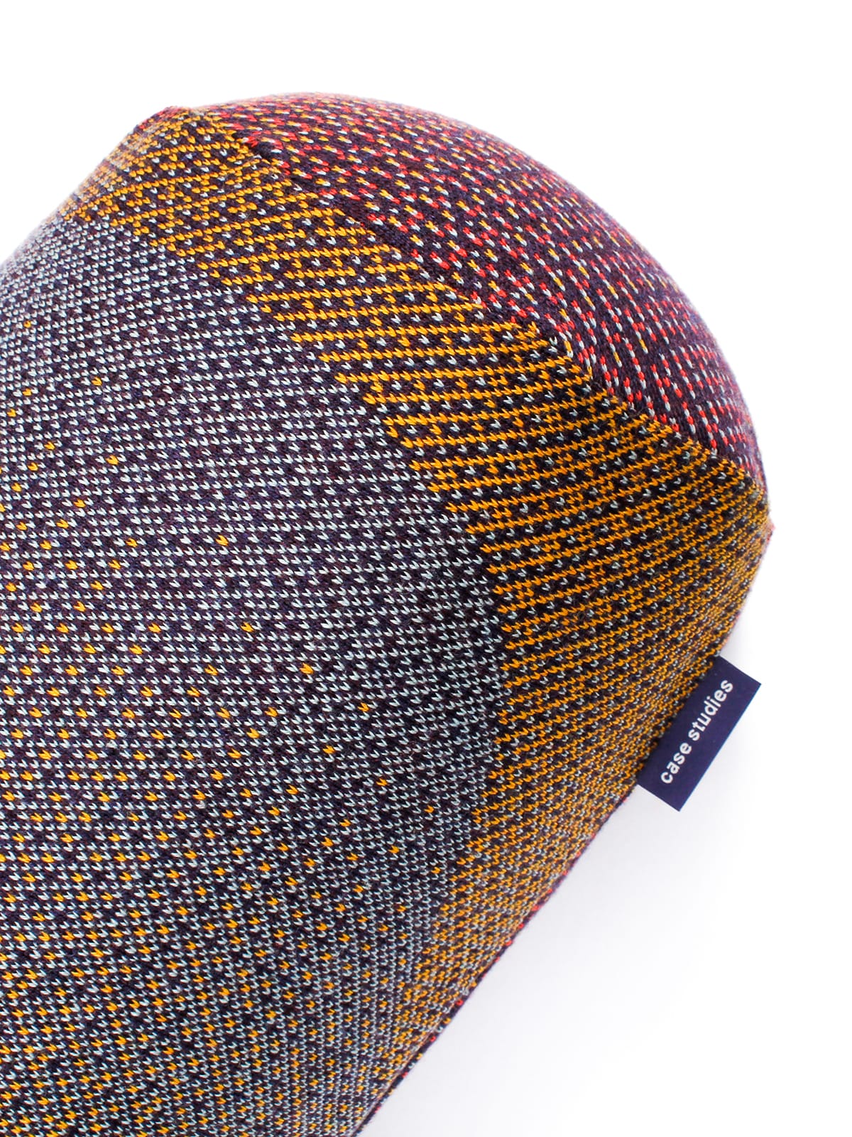 Knitted Bolster 20x70 Musselshell - Merino Wool detail